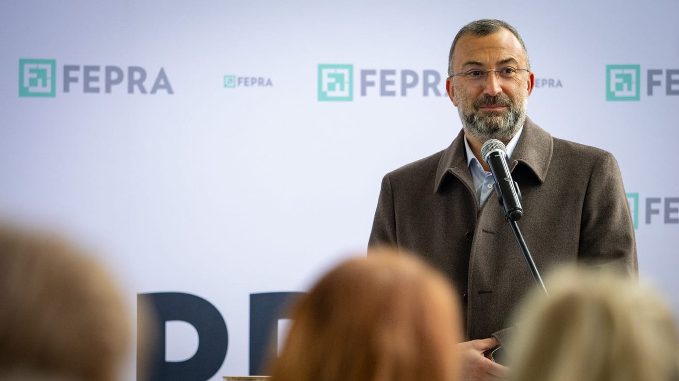 Ionuț Georgescu, CEO FEPRA, la deschiderea oficială a parcului industrial de la Brad